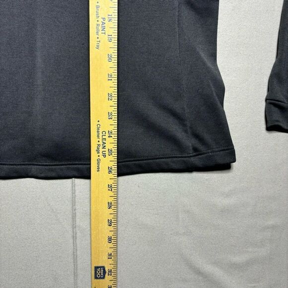 The North Face Women's Fleece Jacket Size Medium Gray Full Zip Schenley Stretch - Picture 5 of 5